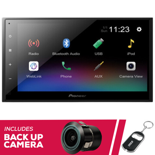Pioneer DMH-342EX 6.8" Multimedia (Does Not Play Disc) w/ Bullet Camera Pioneer DMH-342EX 6.8" Multimedia (Does Not Play Disc) w/ Bullet Camera