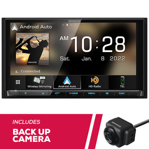 Kenwood DMX958XR 6.8" Multimedia w/ Bluetooth & HD Backup Camera