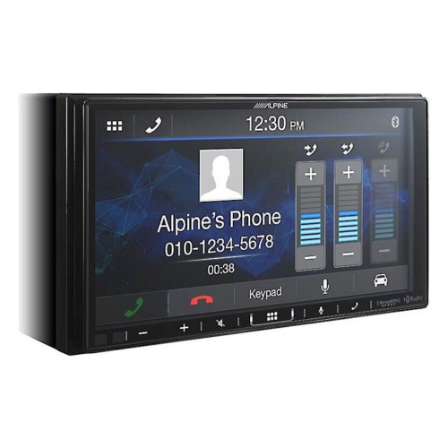 Alpine ILX-407 7" Shallow-Chassis Multimedia & License Plate Camera