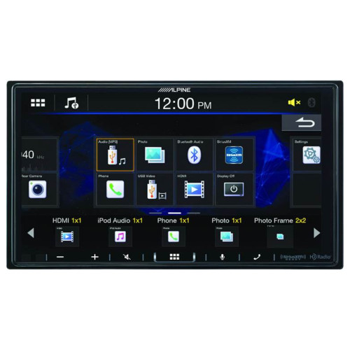 Alpine ILX-407 7" Multimedia (Does Not Play Discs) and SiriusXM Tuner
