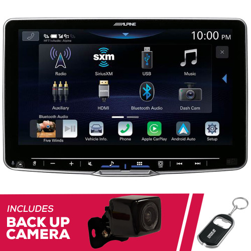 Alpine ILX-F509 9" Multimedia (Does Not Play CDs) with Backup Camera