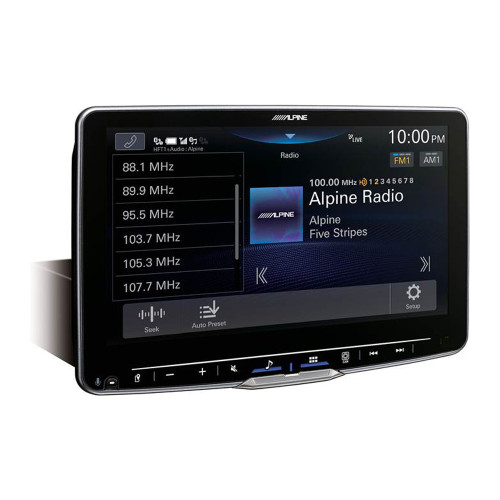Alpine ILX-F509 9" Multimedia (Does Not Play CDs) with Backup Camera