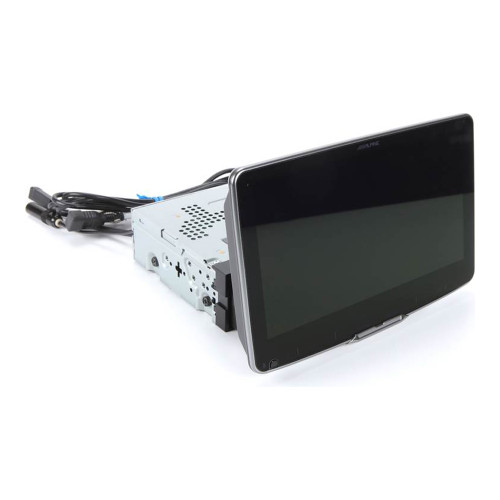 Alpine ILX-F509 9" Digital Multimedia w/ KTP-445A 4-Channel Amplifier