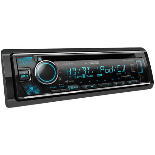 RFRB Kenwood Excelon KDC-X705 Single-DIN CD w/ Built-in HD Radio Tuner