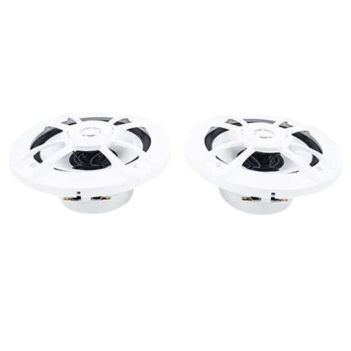 Kenwood KFC-1633MRW 6.5" 2-Way water-Resistant Marine Speakers w/ White Grilles