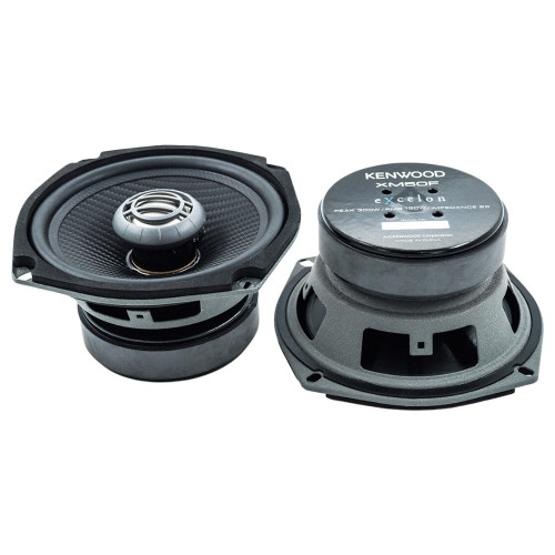 Kenwood Excelon XM50F 5.25” Front Coaxial Speakers for 1998-2013 Harley Davidson