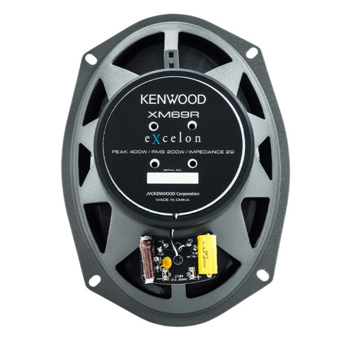 Kenwood Excelon XM69R 6x9” Rear Coaxial Speakers for 1998-Up Harley Davidson