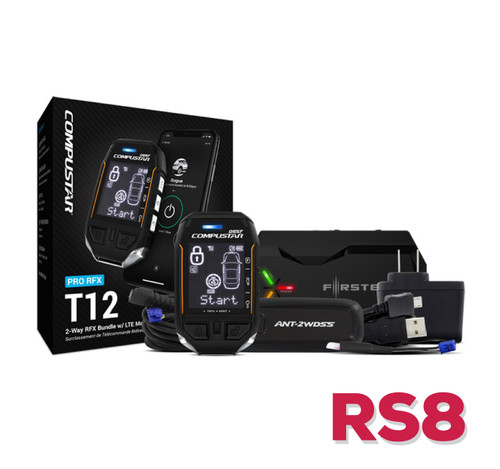 Compustar RFX-2WT12-SS Remote Start and Security System w/ Bypass & DroneMobile