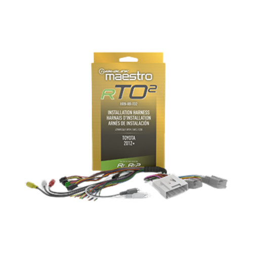 Maestro ADS-MRR2 Interface Module and HRN-HRR-TO2 Adapter For 2012+ Toyota