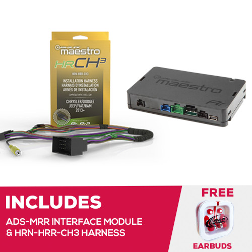 Maestro ADS-MRR Radio Replacement Interface Module With HRN-HRR-CH3 Adapter Maestro ADS-MRR Radio Replacement Interface Module With HRN-HRR-CH3 Adapter