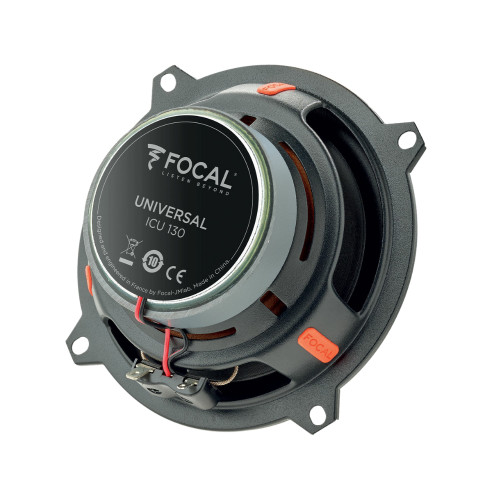 Focal ICU130 Universal Integration Series 120W Peak 5.25" 2-Way Coaxial Speakers