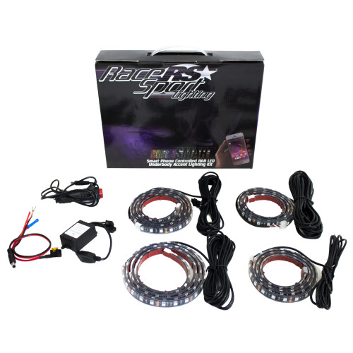 Racesport RSBTRGBL2 ColorSMART RGB LED Underbody Kit with Smartphone Controlled