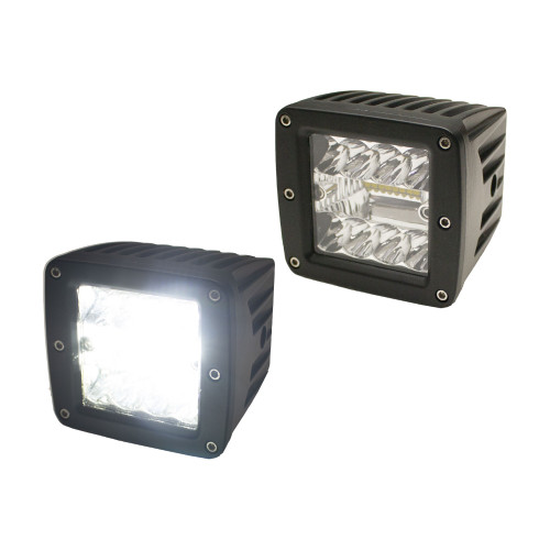 Racesport RS3X3ECO 2PCS Eco-Light LED High Power CUBE Style Auxiliary Light Kit