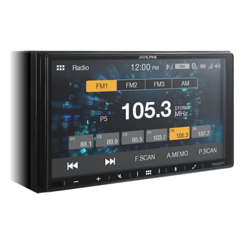 Alpine ILX-W650 7" Media w/ Amp, License Plate Camera, & SiriusXM Tuner