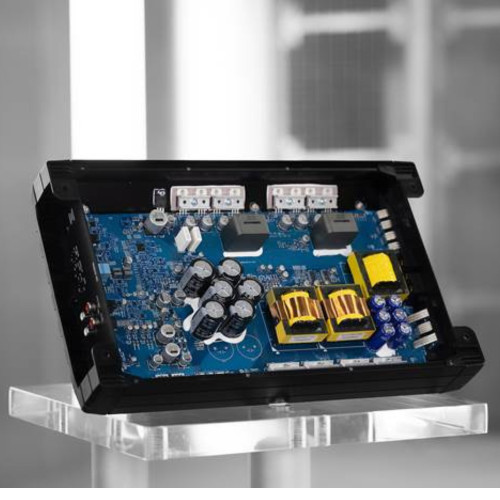 Alpine S2-A120M 1200W High Performance Car Mono Power Amplifier with Bass Knob