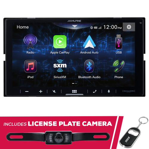 Alpine iLX-W670 7” Shallow-Chassis Multimedia w/ License Plate Camera Alpine iLX-W670 7” Shallow-Chassis Multimedia w/ License Plate Camera