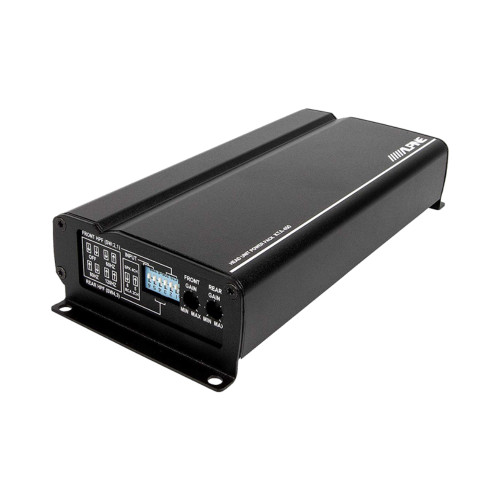 Alpine iLX-W670 7” Shallow-Chassis Multimedia and KTA-450 Amplifier