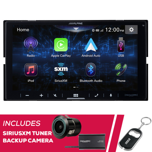 Alpine iLX-W670 7" Multimedia w/ SiriusXM Tuner & Backup Bullet Camera