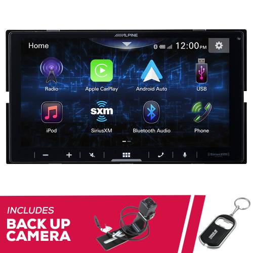 Alpine iLX-W670 7” Digital Multimedia with Spare Tire Backup Camera