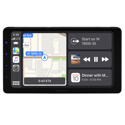 Pioneer DMH-WC6600NEX 9" Digital Multimedia w/ License Plate Camera