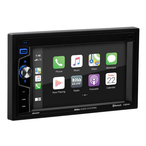 Refurbished Boss BE62CP 6.2" Double-DIN Digital Multimedia, No CD or DVD Player