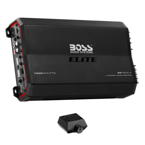 Refurbished Boss BE1600.4 1600W High Output 4 Channel Car Amplifier w/ MOSFET Power Supply