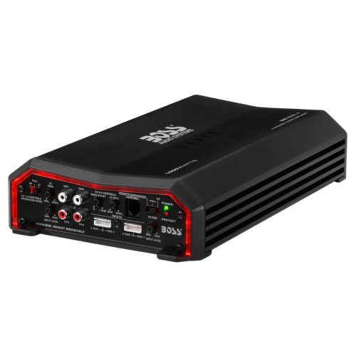 Refurbished Boss BE1600.4 1600W High Output 4 Channel Car Amplifier w/ MOSFET Power Supply