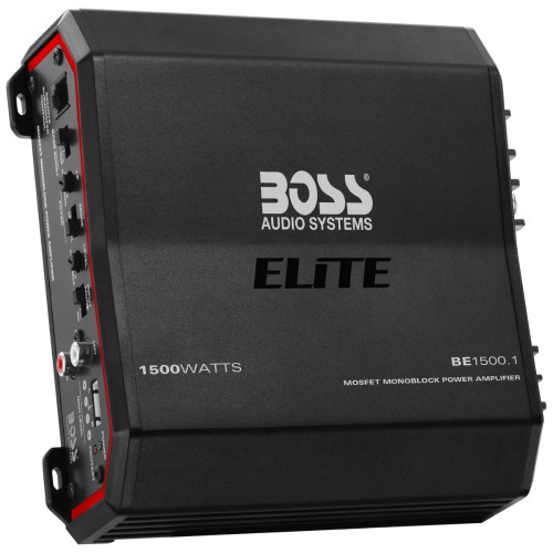 Refurbished Boss BE1500.1 1500W High Output Monoblock Car Amplifier w/ MOSFET Power Supply