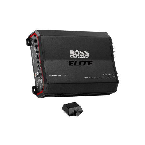 Refurbished Boss BE1500.1 1500W High Output Monoblock Car Amplifier w/ MOSFET Power Supply