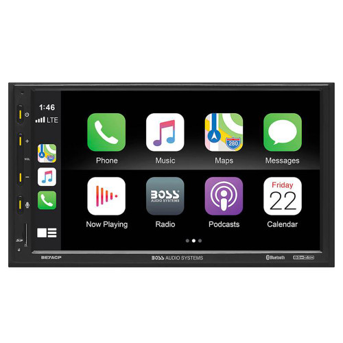 RFRB Boss BE7ACP 7" Digital Multimedia with Apple CarPlay/Android Auto