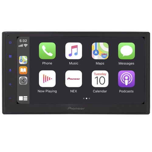 RFRB Pioneer DMH-1770NEX 6.8" Multimedia with License Plate Camera