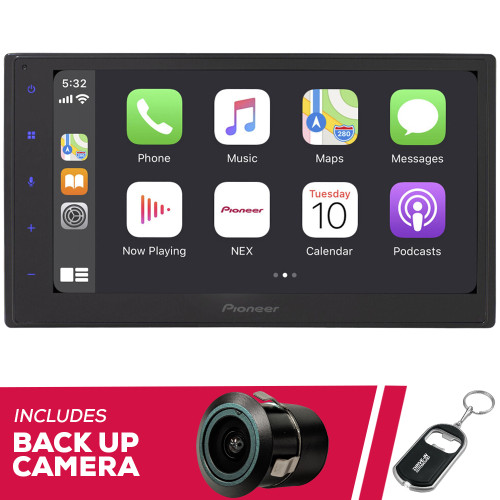 RFRB Pioneer DMH-1770NEX 6.8" Media - No Disc Playback w/ Bullet Camera