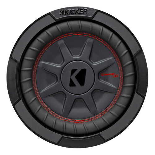 Kicker 48CWRT84 CompRT Series 8-Inch Subwoofer with Pair of 4-Ohm Voice Coils