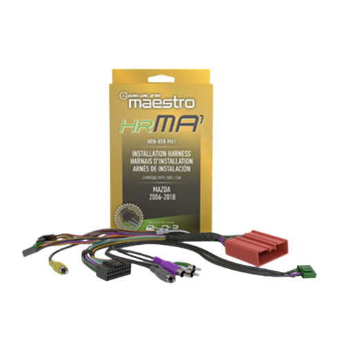 IDatalink HRN-HRR-MA1 Radio Replacement Harness for 2004-2021 Mazda vehicles
