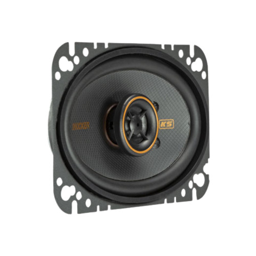 Kicker KS-Series 51KSC4604 4x6" 2-Way Coaxial Speakers with High Power Handling