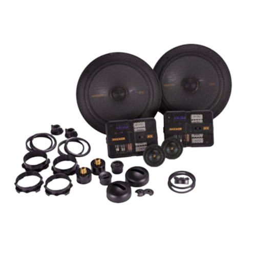 Kicker KS-Series 51KSS6704 6.75" Component Speaker System - High Power Handling