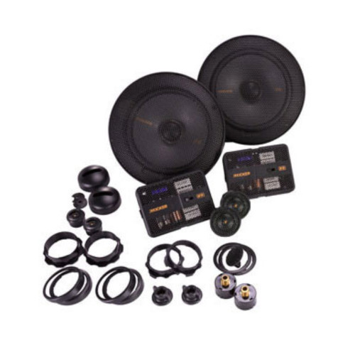 Kicker KS-Series 51KSS6504 6.5" Component Speaker System w/ High Power Handling
