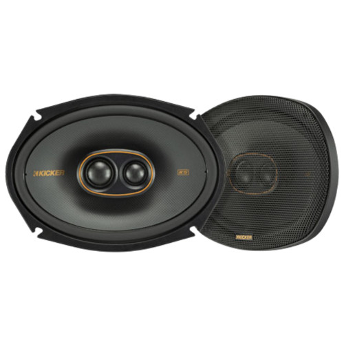 Kicker KS-Series 51KSC69304 6x9" 4 Ohms 3-Way Car Speakers - High Power Handling