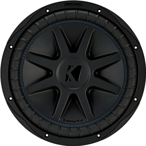 Kicker 50CVX124 CompVX 12-Inch 1500 Watt Subwoofer w/ Dual Four-Ohm Voice Coils