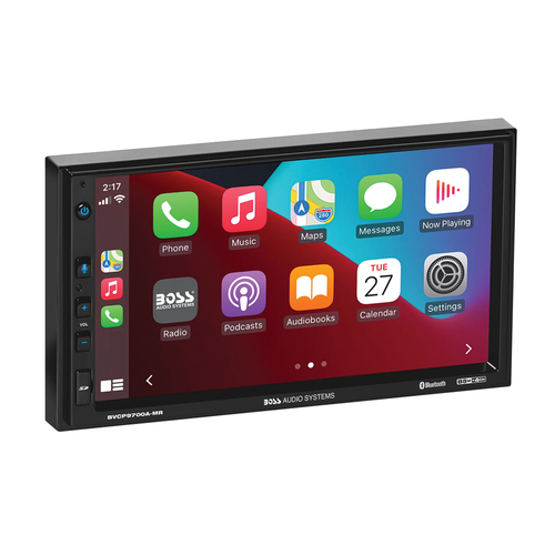Boss BVCP9700A-MR 7" 2-DIN Marine Receiver (No CD or DVD Player) w/ Bluetooth