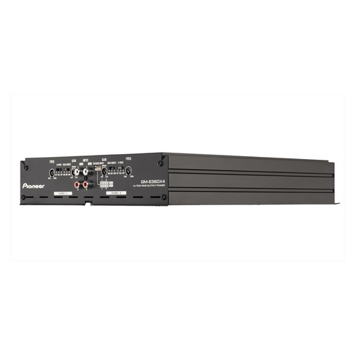 RFRB Pioneer GM-E360X4 4-Ch - Class AB 1000w Max Power - Bridgeable Amplifier