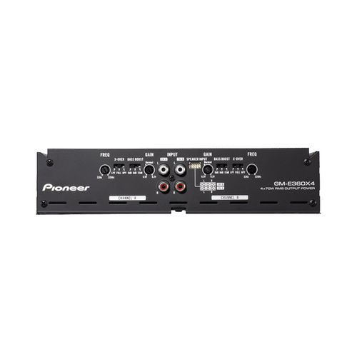 RFRB Pioneer GM-E360X4 4-Ch - Class AB 1000w Max Power - Bridgeable Amplifier