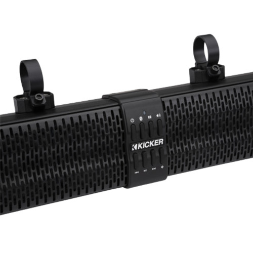 Kicker 47KPB2 Weather-Proof IP66 Rating 35" Ten-speaker PowerBar w/ Bluetooth