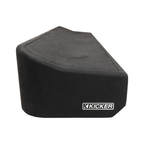 Kicker 51KFDL7T102 10" Sub Enclosure & 46CXA8001T Mono Amplifier w/ Wiring kit