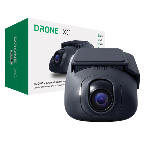DroneMobile XC-LTE High-Resolution (1440p) XC Dash Camera w/ LTE, GPS, and Wi-Fi