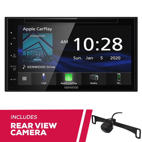 Kenwood eXcelon DDX5707S 6.8" DVD with License Plate Rear View Camera Kenwood eXcelon DDX5707S 6.8" DVD with License Plate Rear View Camera