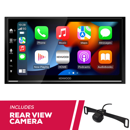 Kenwood DMX8709S 6.8" Digital Multimedia w/ License Plate Backup Camera
