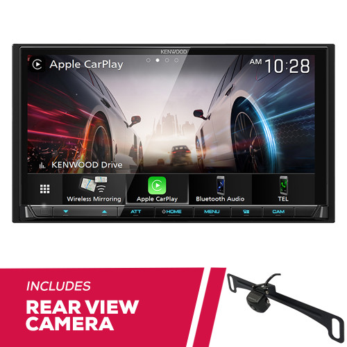 Kenwood DMX9708S 6.95" Digital Multimedia w/ Universal Rear View Camera Kenwood DMX9708S 6.95" Digital Multimedia w/ Universal Rear View Camera