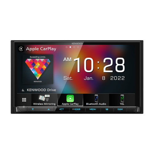 Kenwood DMX9708S 6.95" Digital Multimedia w/ Universal Rear View Camera