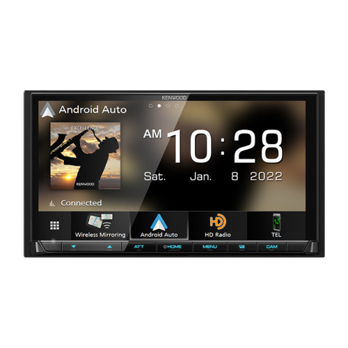 Kenwood DMX908S 6.95" Digital Multimedia w/ License Plate Backup Camera